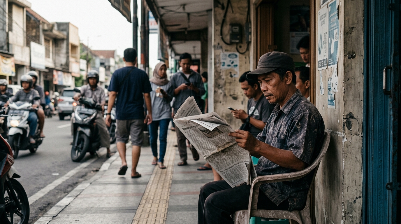 Ketika Opini Berpakaian Fakta: Membaca Selubung Menurut Data di Media Digital Indonesia